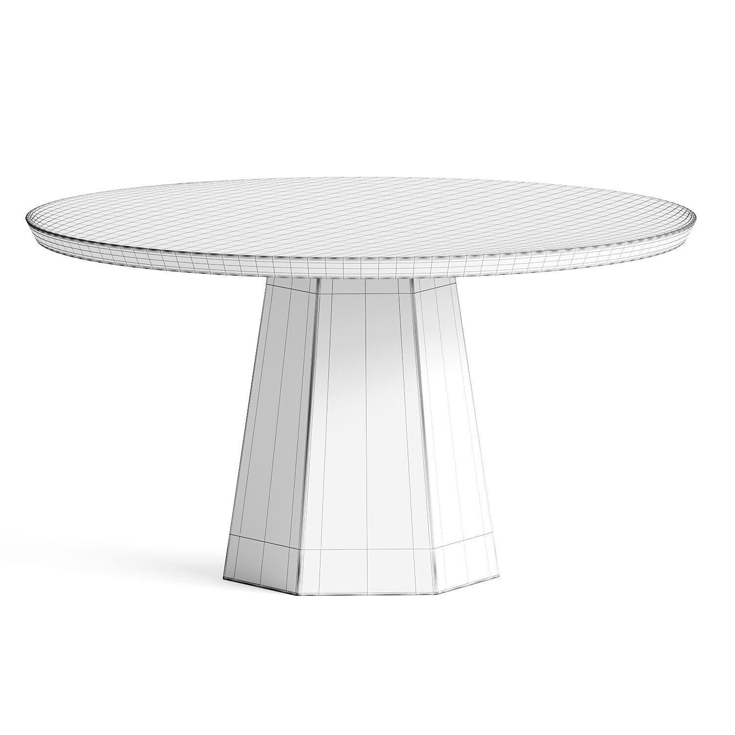 Scarpa Dining Table 6 3D model_3