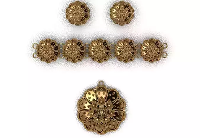 20 models wide style necklace bracelet earring set new style 