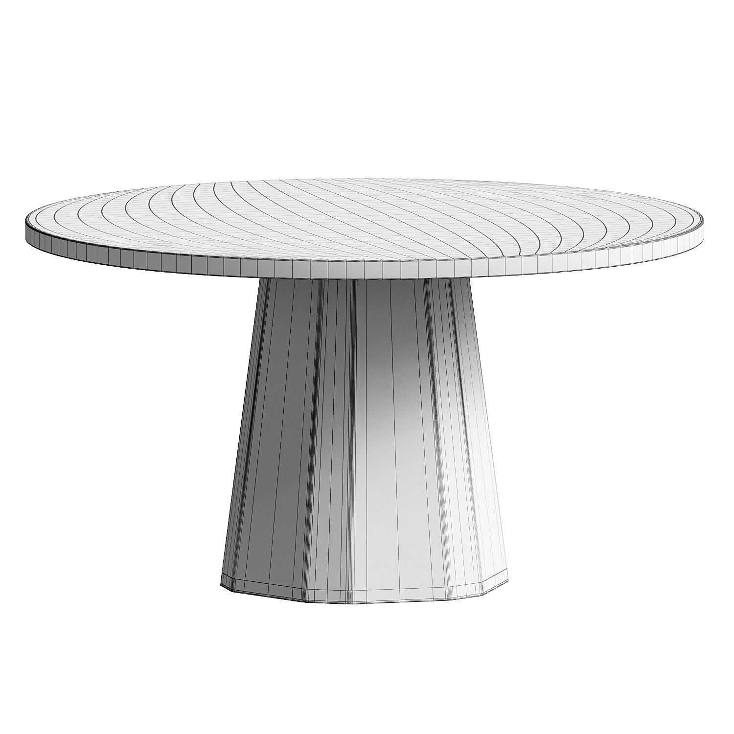 Scarpa Dining Table 10 3D model_3
