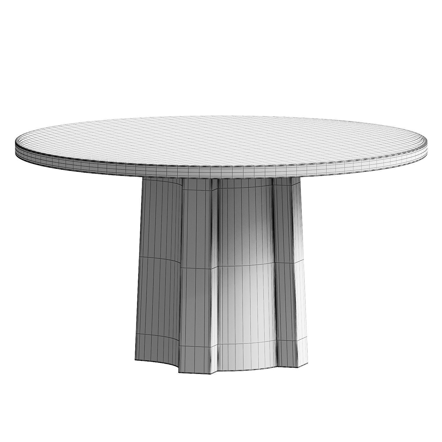 Scarpa Dining Table 16 3D model_3
