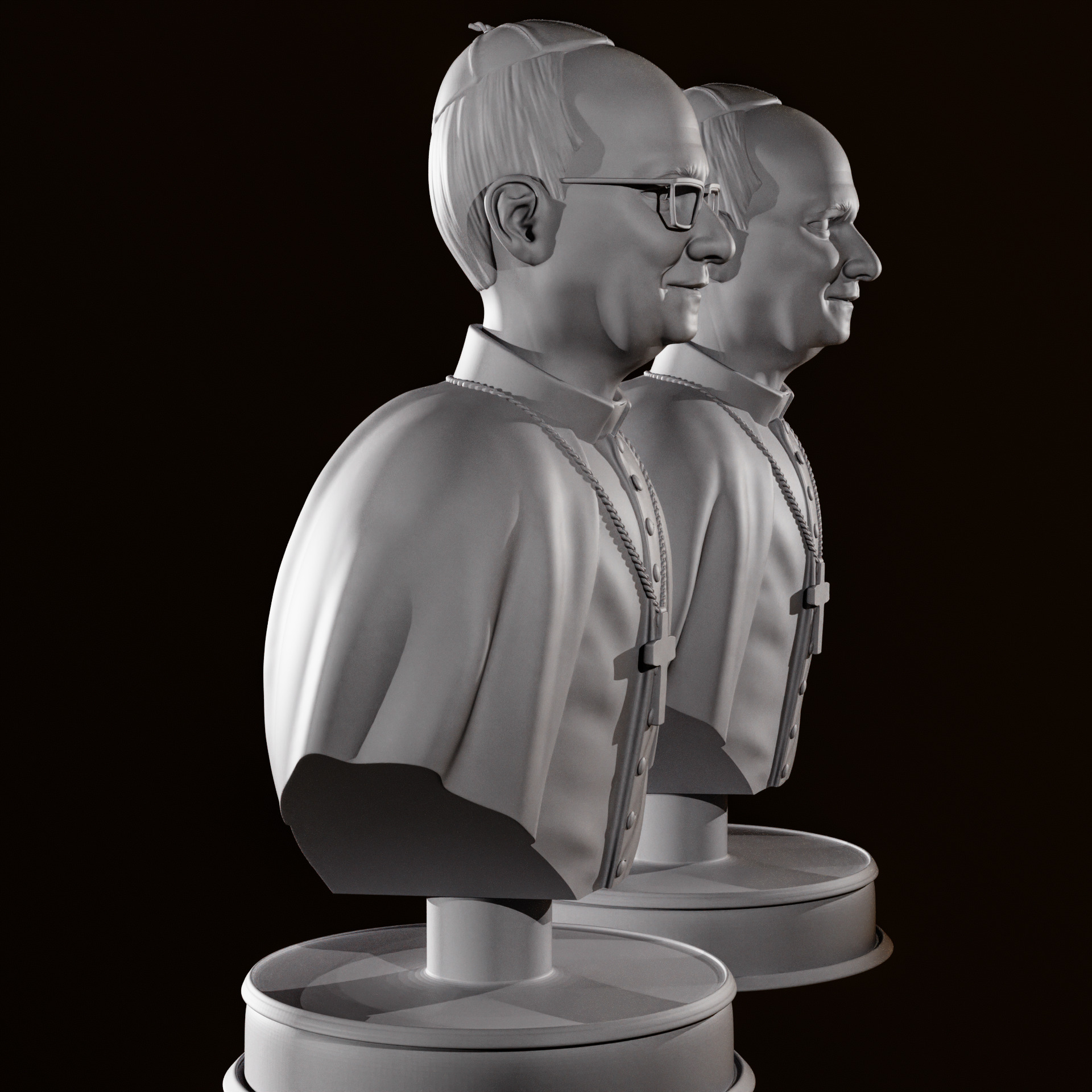 Pope Leo XIV 3D print model_4