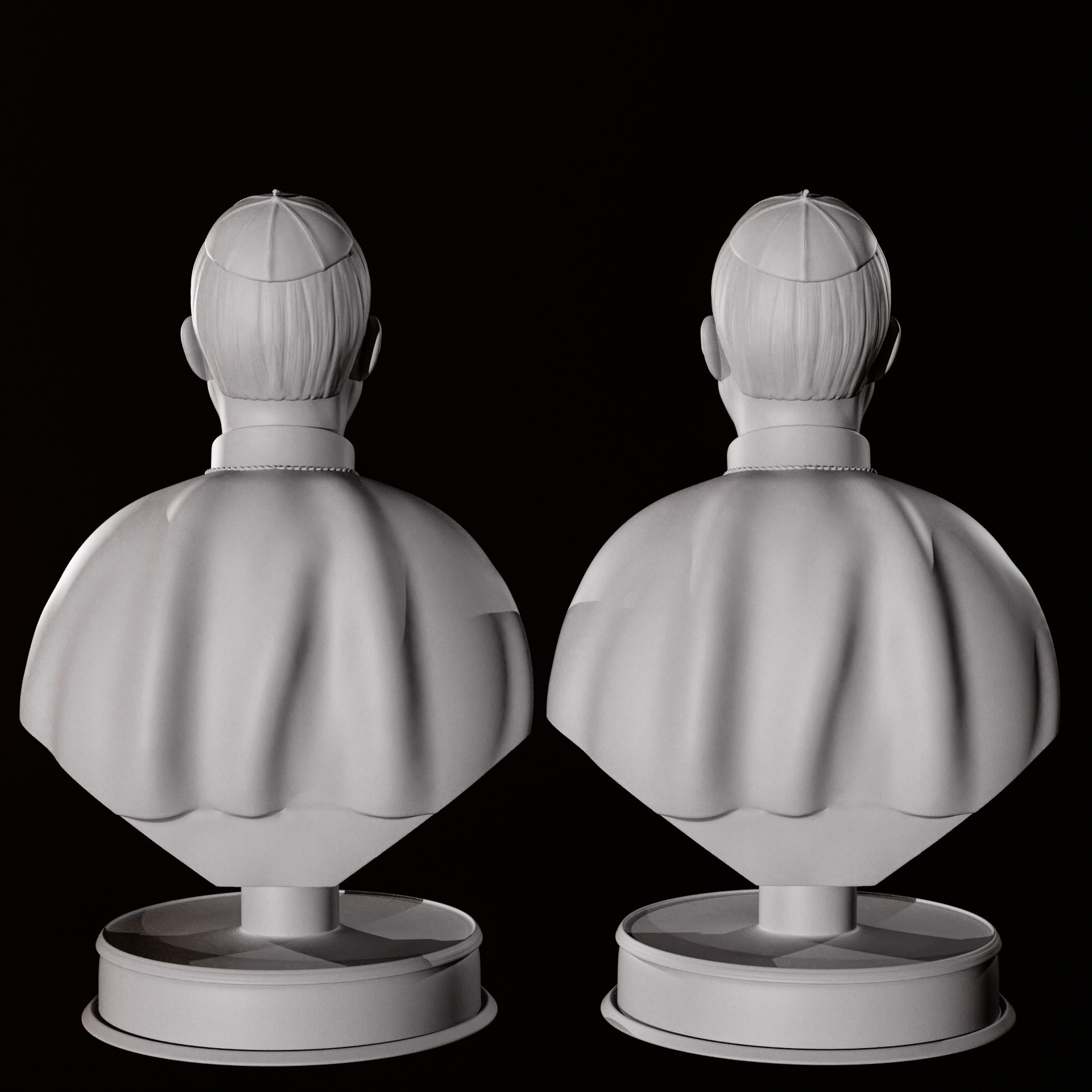 Pope Leo XIV 3D print model_3