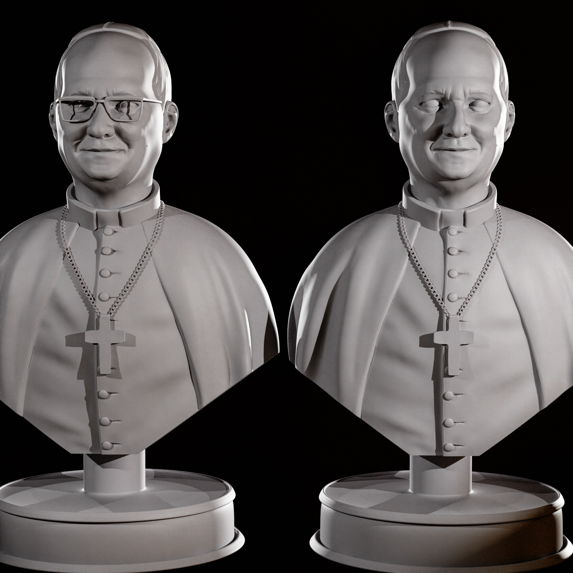 Pope Leo XIV 3D print model_2