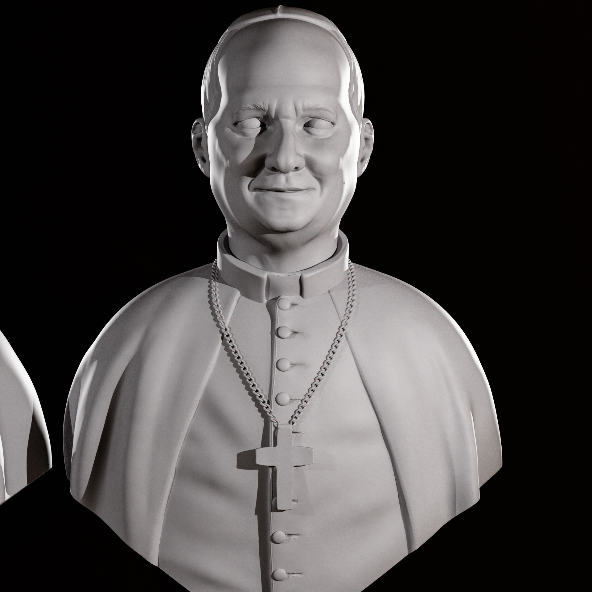 Pope Leo XIV 3D print model_5