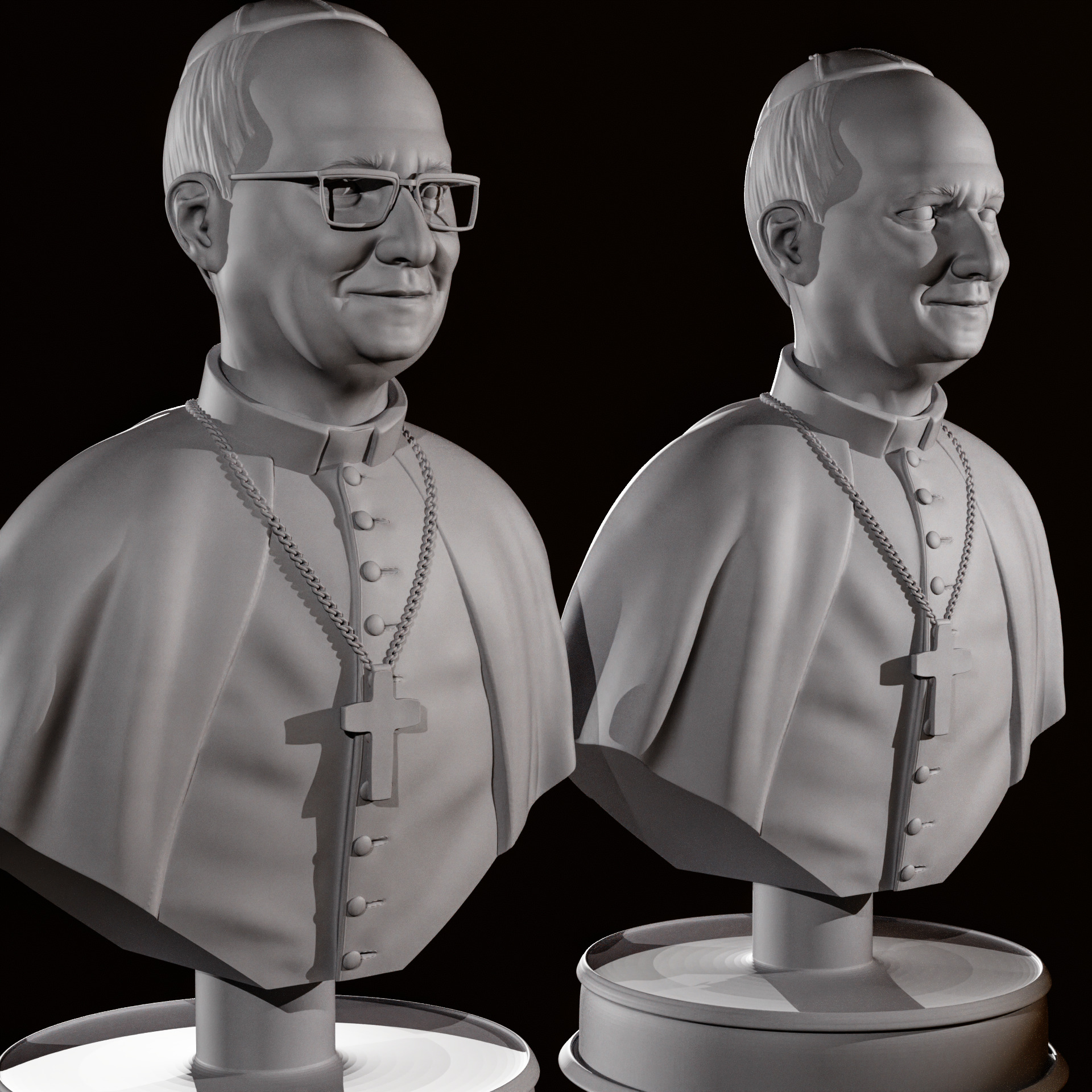 Pope Leo XIV 3D print model_1