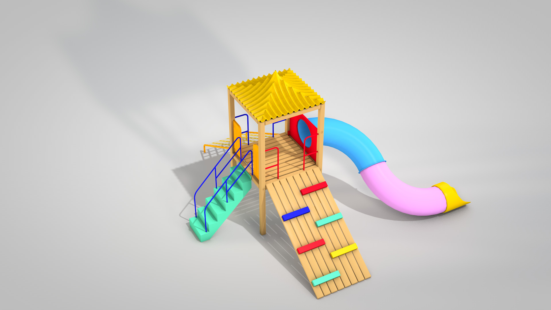 Playground Due 3D model_10