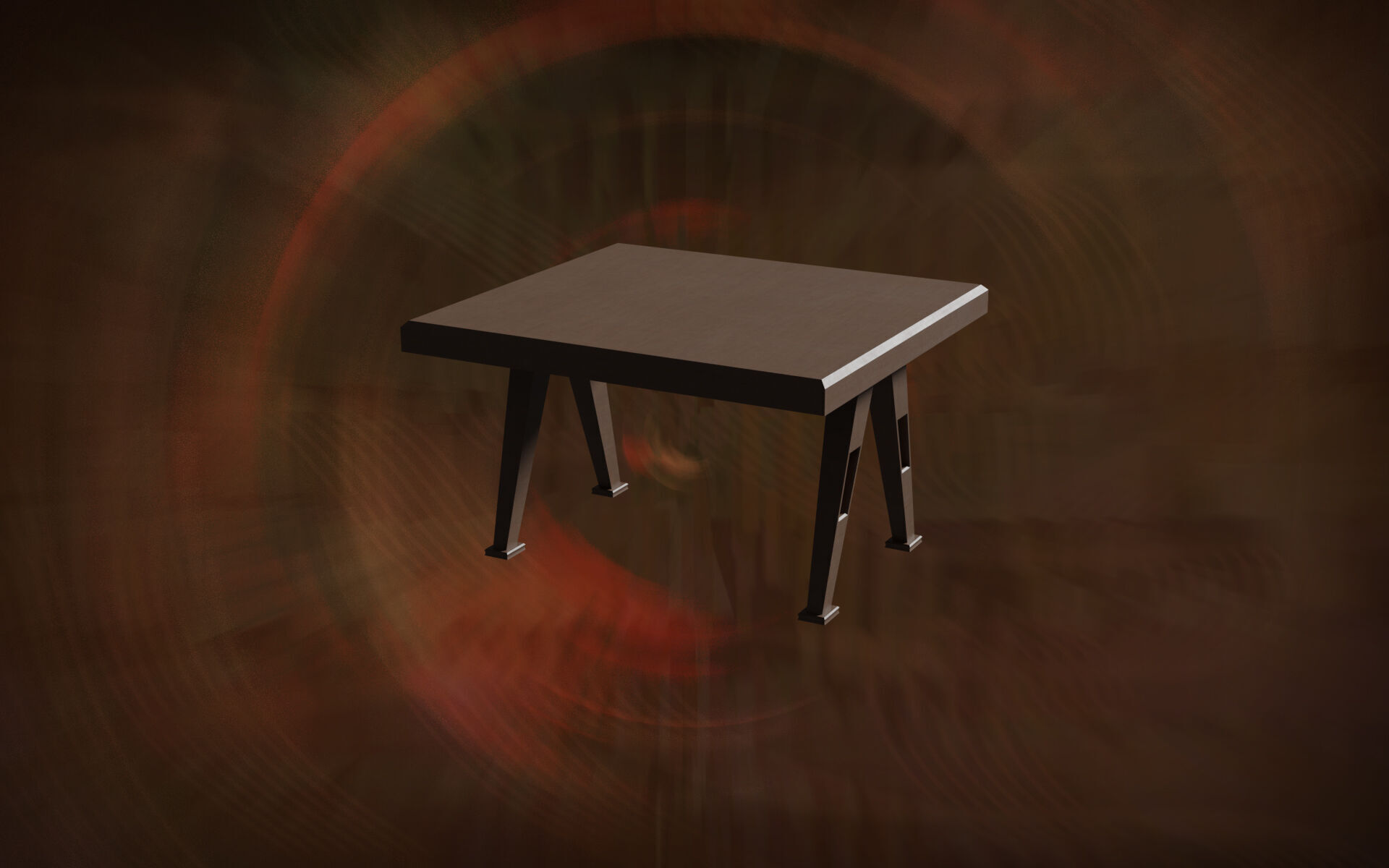 Deco Tables Wood Style NovaOneLine Lot 1 N1-3 Group 01- Low 3D model_3