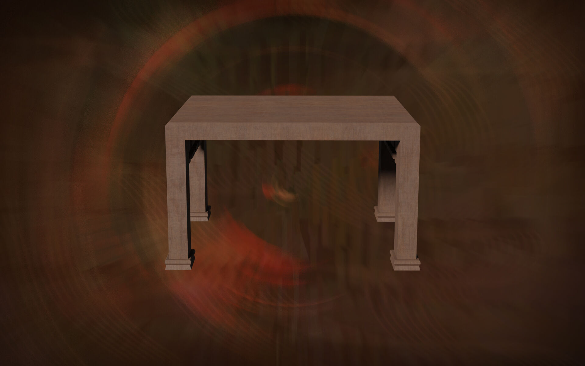 Deco Tables Wood Style NovaOneLine Lot 1 N1-3 Group 01- Low 3D model_10