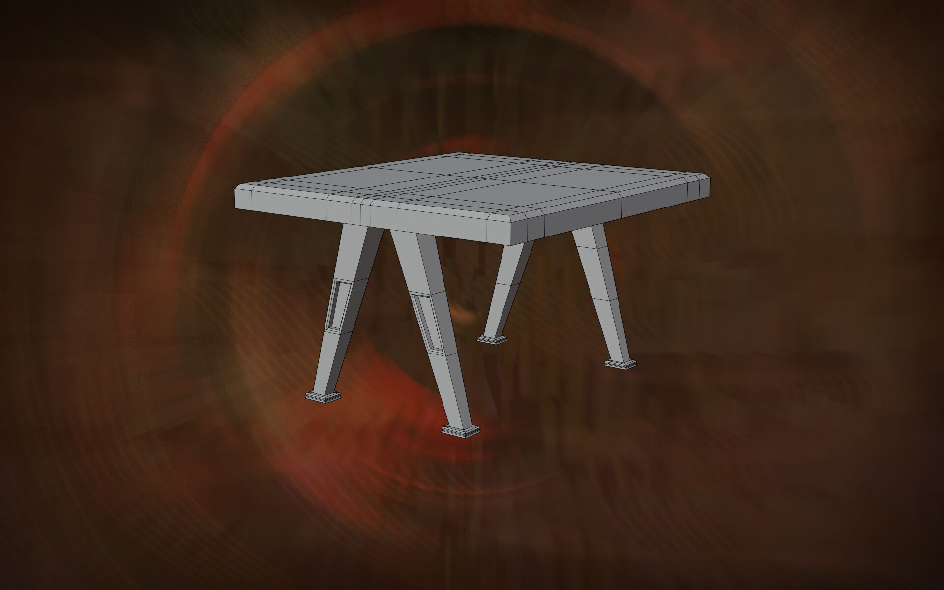 Deco Tables Wood Style NovaOneLine Lot 1 N1-3 Group 01- Low 3D model_18