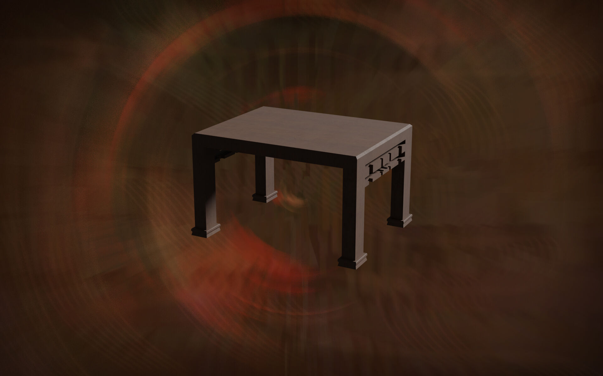 Deco Tables Wood Style NovaOneLine Lot 1 N1-3 Group 01- Low 3D model_4