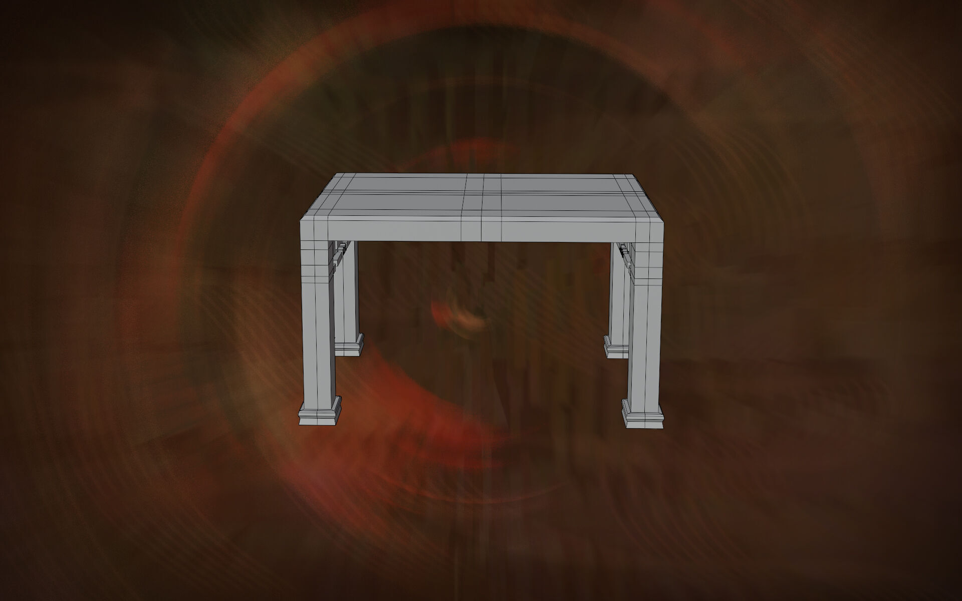 Deco Tables Wood Style NovaOneLine Lot 1 N1-3 Group 01- Low 3D model_16