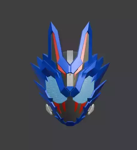 Kamen Rider Vulcan Lone Wolf 3D print model