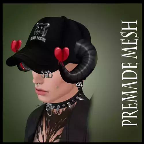 Heartbreak Horns For IMVU