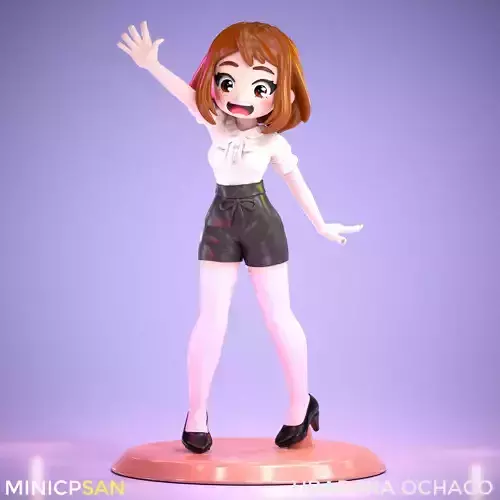 Uraraka Ochaco - Cheerful Office Outfit - My Hero Academia