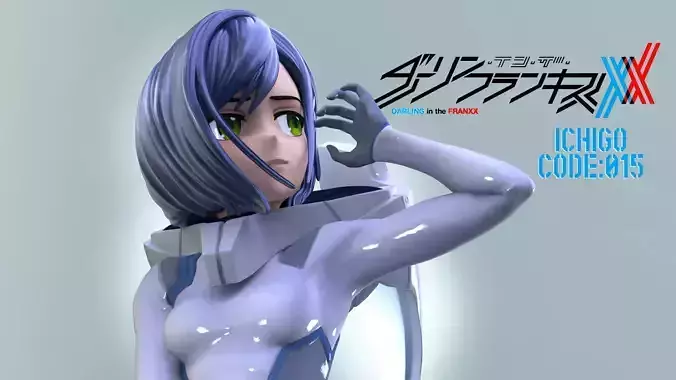 Ichigo From Darling in the Franxx 3D print model