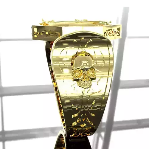 Anillo de la santa muerte