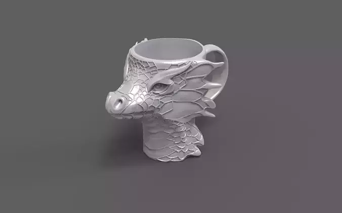 dragon cup 3d printable