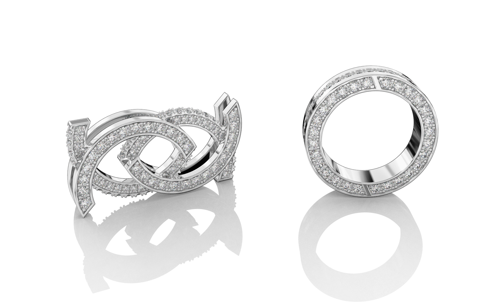 motion ring light 3D print model_1