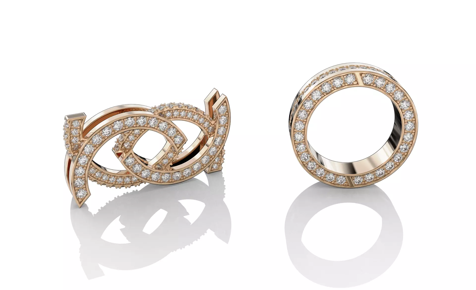 motion ring light 3D print model_0