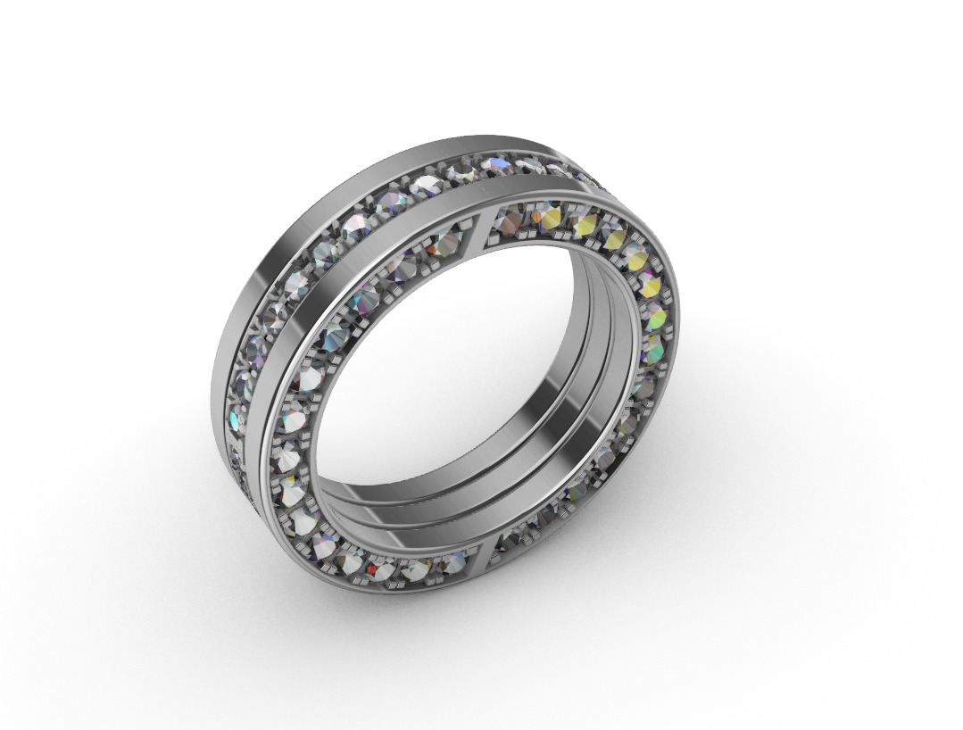 motion ring light 3D print model_6