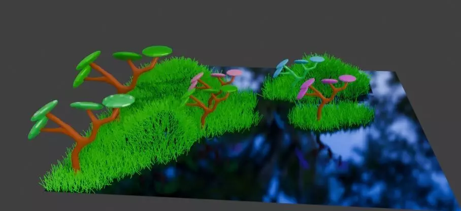 Made a Scene in Blender for Cartoon Film 3D model_0