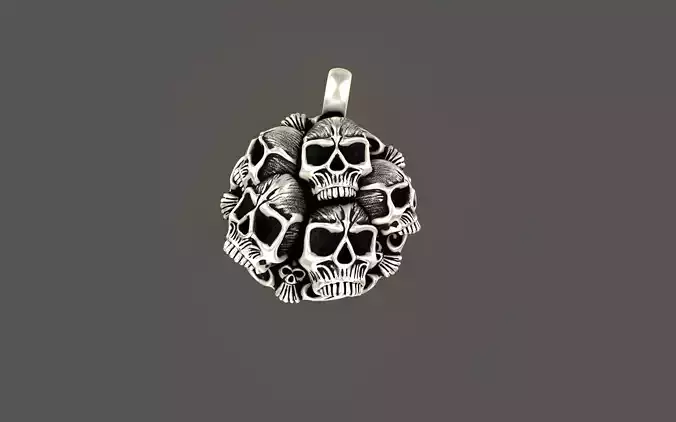skull pendant
