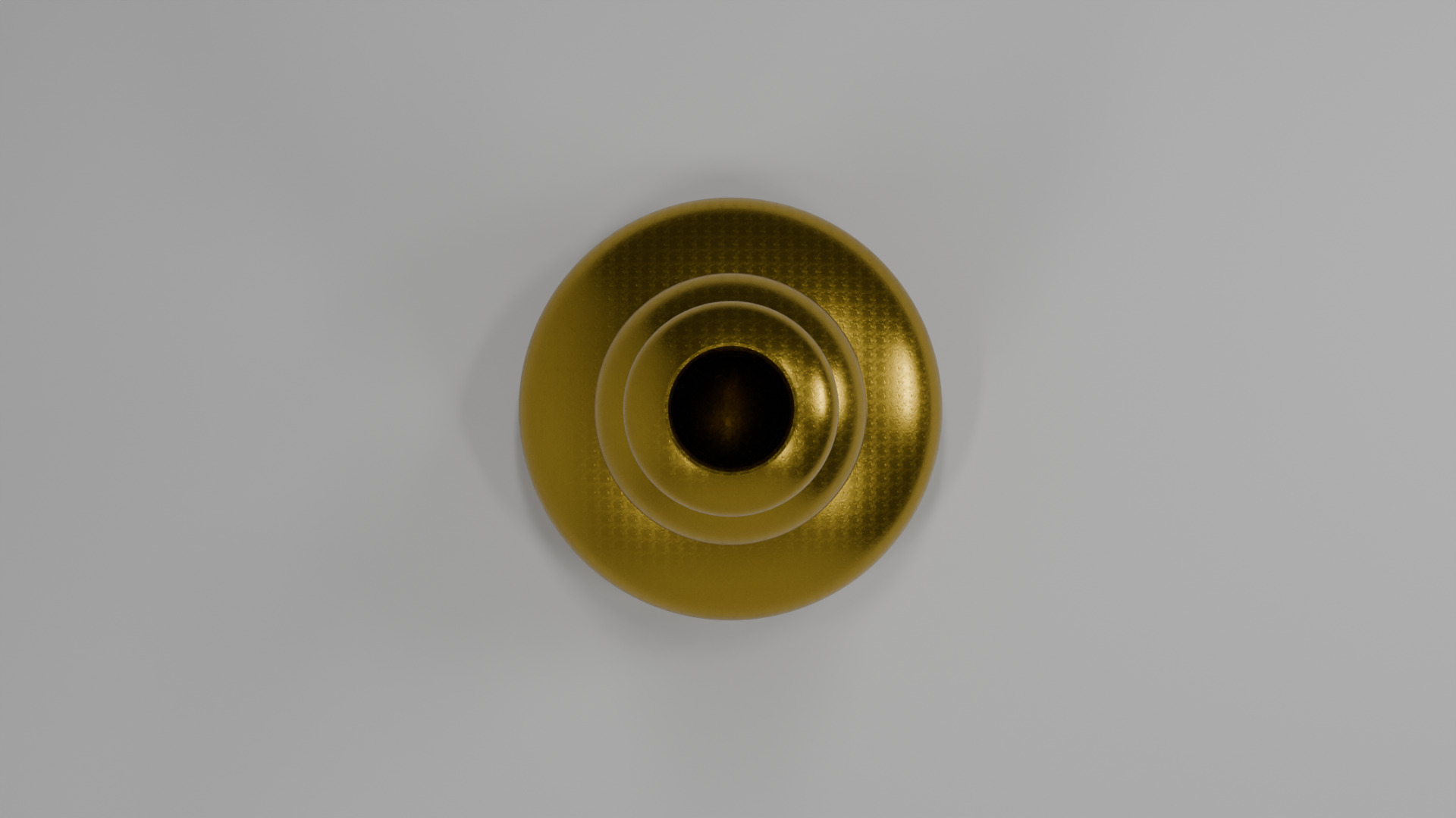Elegant Golden Vase Design 3D model_2