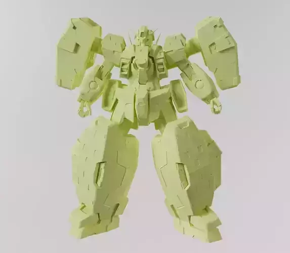 Gundam 6 3D print model