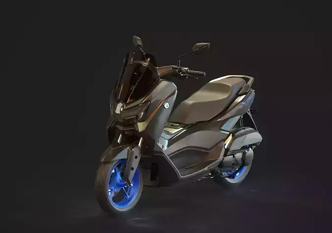 Base model Yamaha Nmax 125 2025 3D model