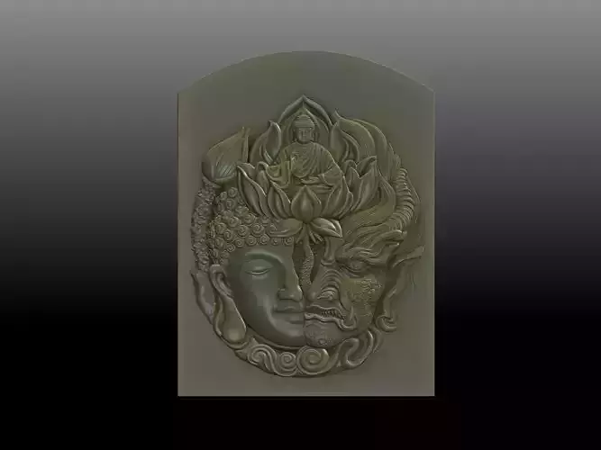 Buddha and Demon Relief