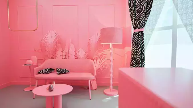 Nail Salon 3D model