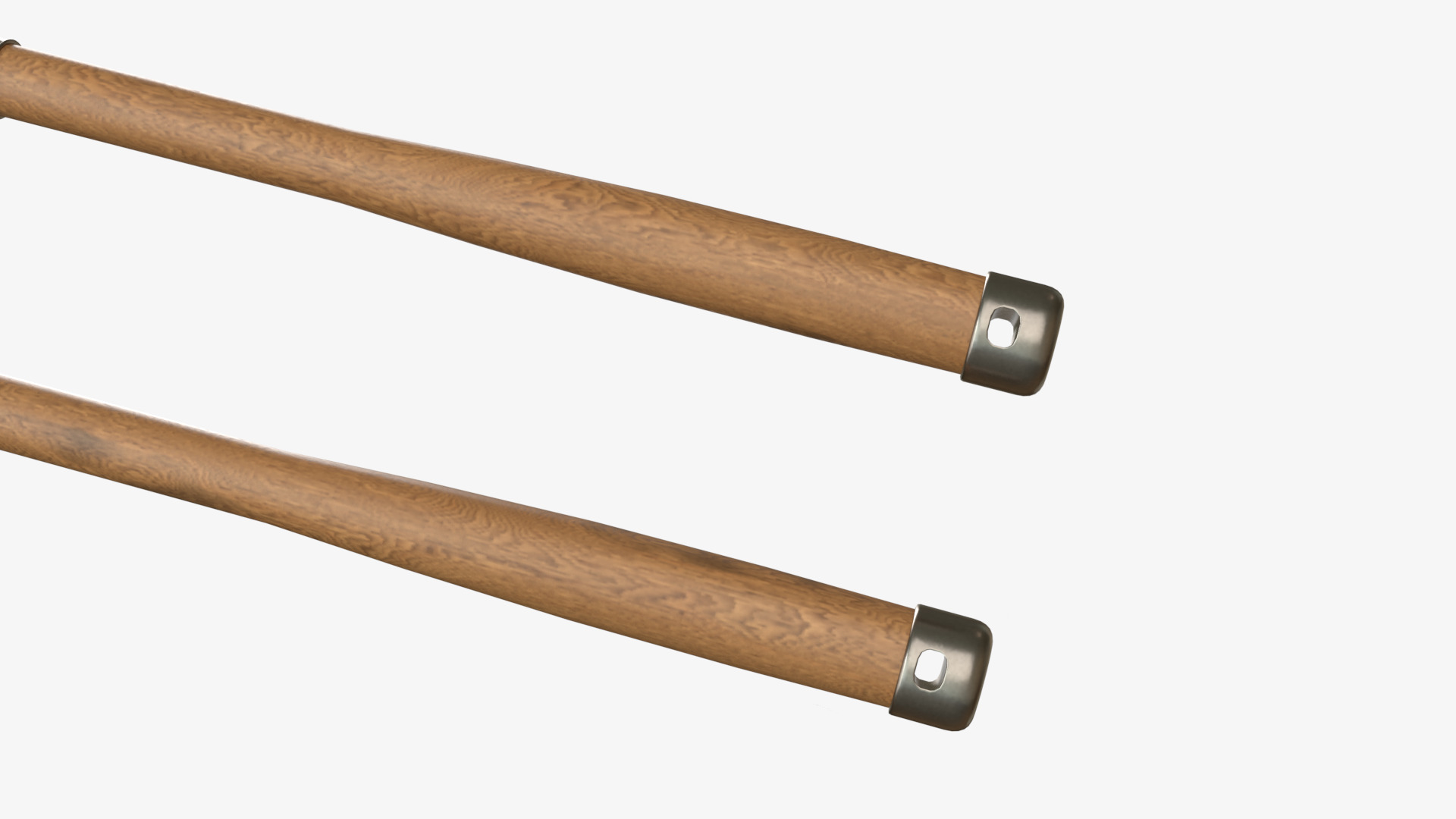 Japanese Spear Nagamaki 2  four colors 3D model_7