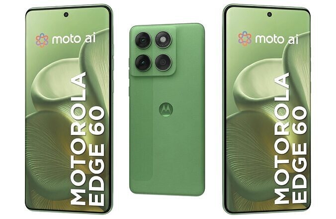 Motorola Edge 60 PANTONE Shamrock 3D model
