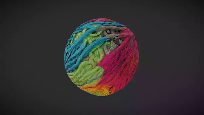 Yarn Ball - Colorfull