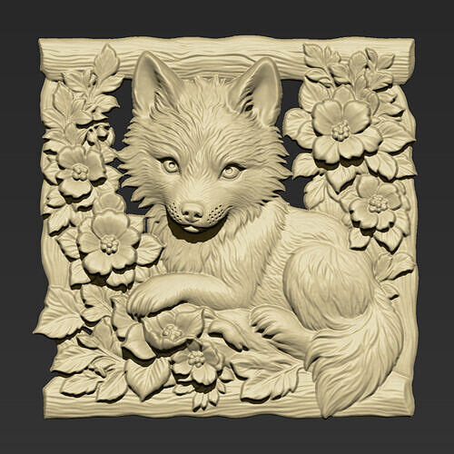 Wolf Cub A131 3D print model