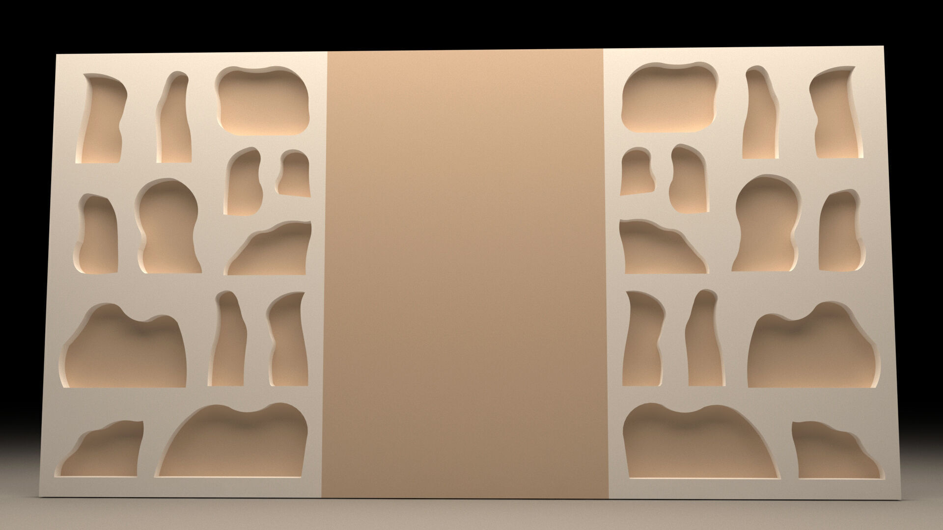 Interior Wall Design  3D model_3