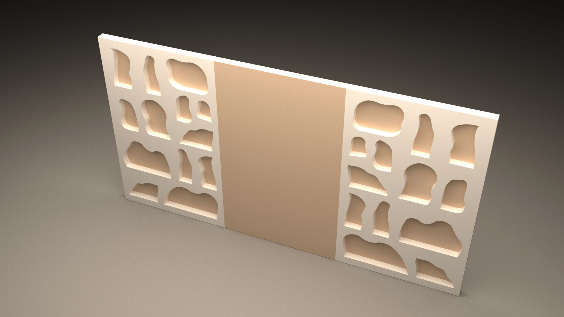 Interior Wall Design  3D model_2