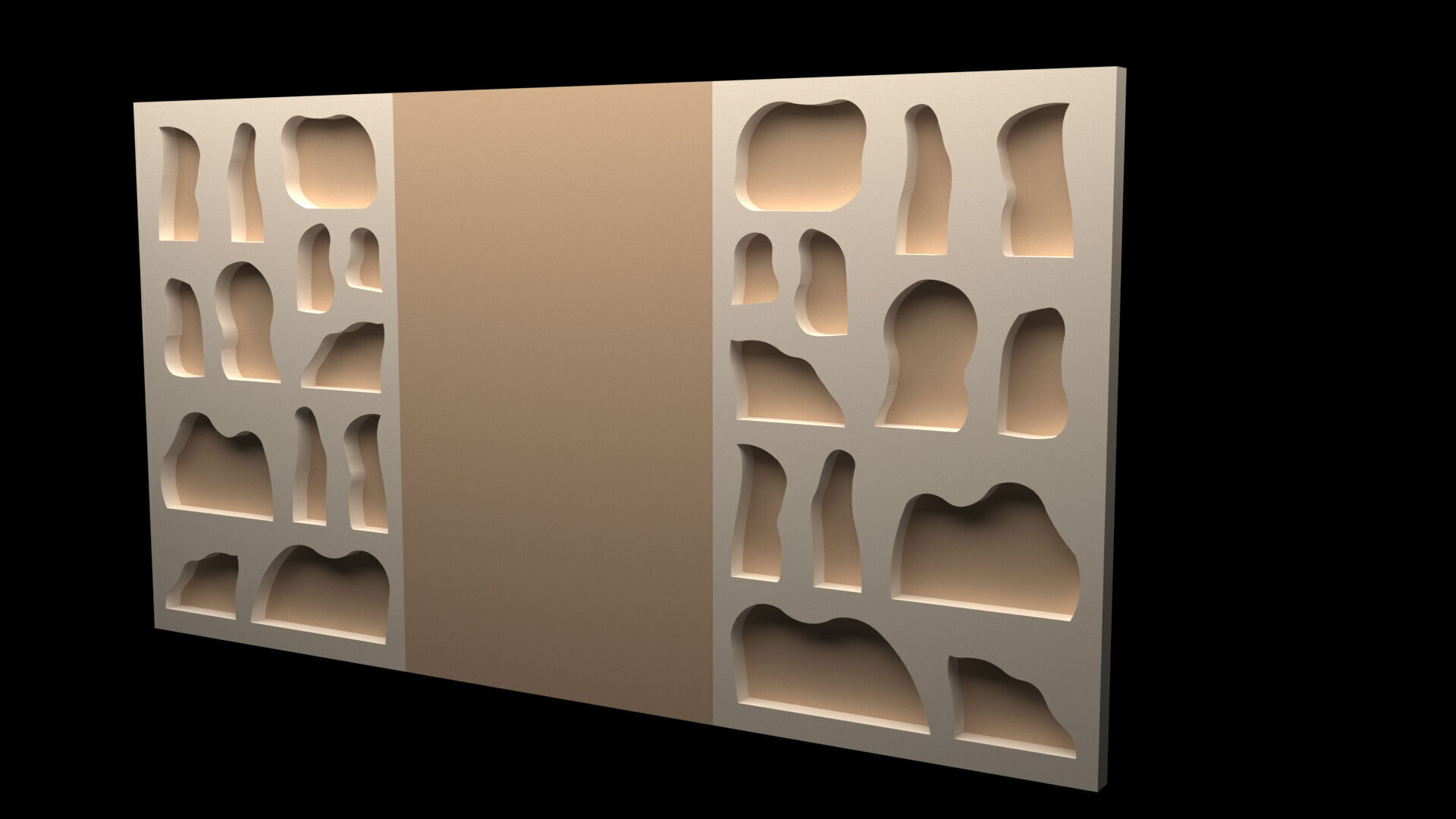 Interior Wall Design  3D model_1