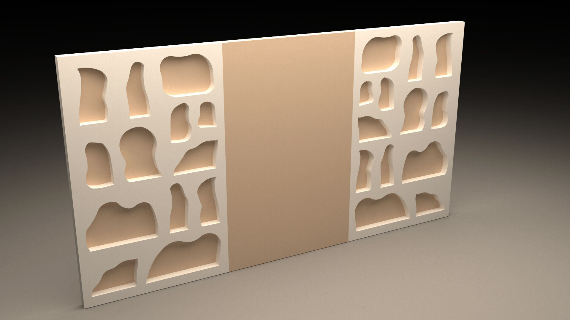 Interior Wall Design  3D model_4