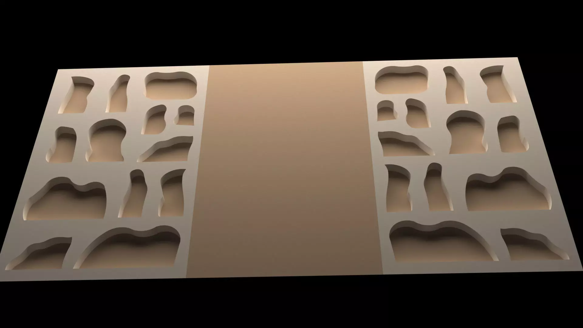 Interior Wall Design  3D model_0