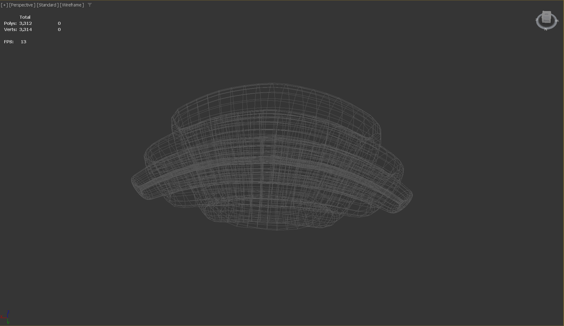 Stylized Low-Poly Croissant Low-poly 3D model_10