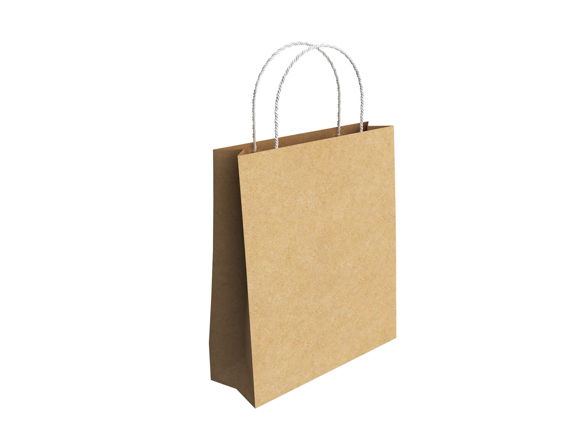 handbag Low-poly 3D model_3