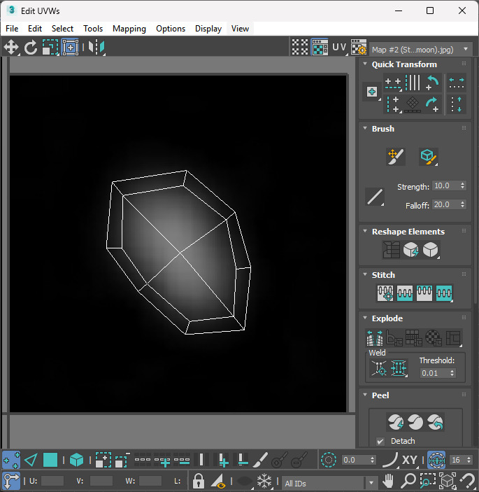 Styx Moon 3D model_13
