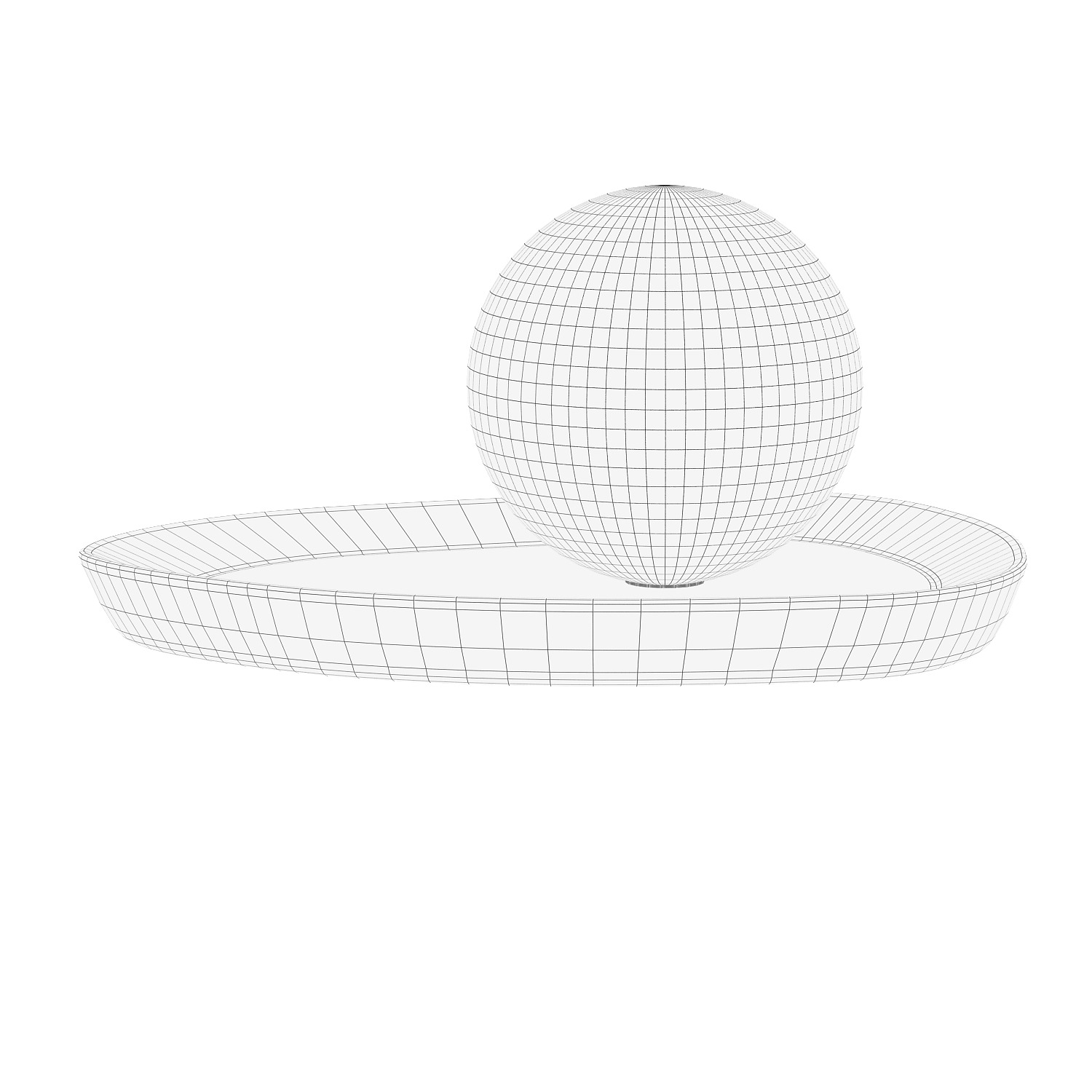 Freidy table lamp by Sklum 3D model_6