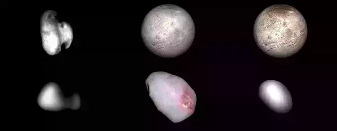 Moons of Pluto Collection