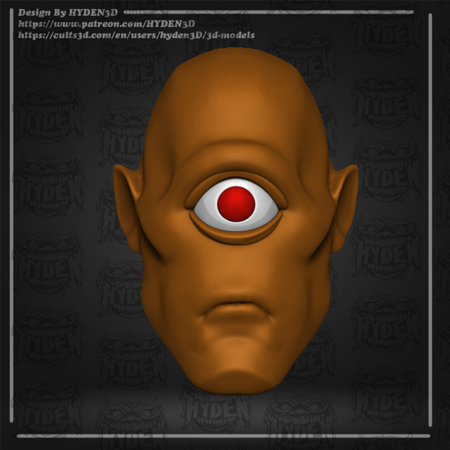 allen the ailen 3D print model_3