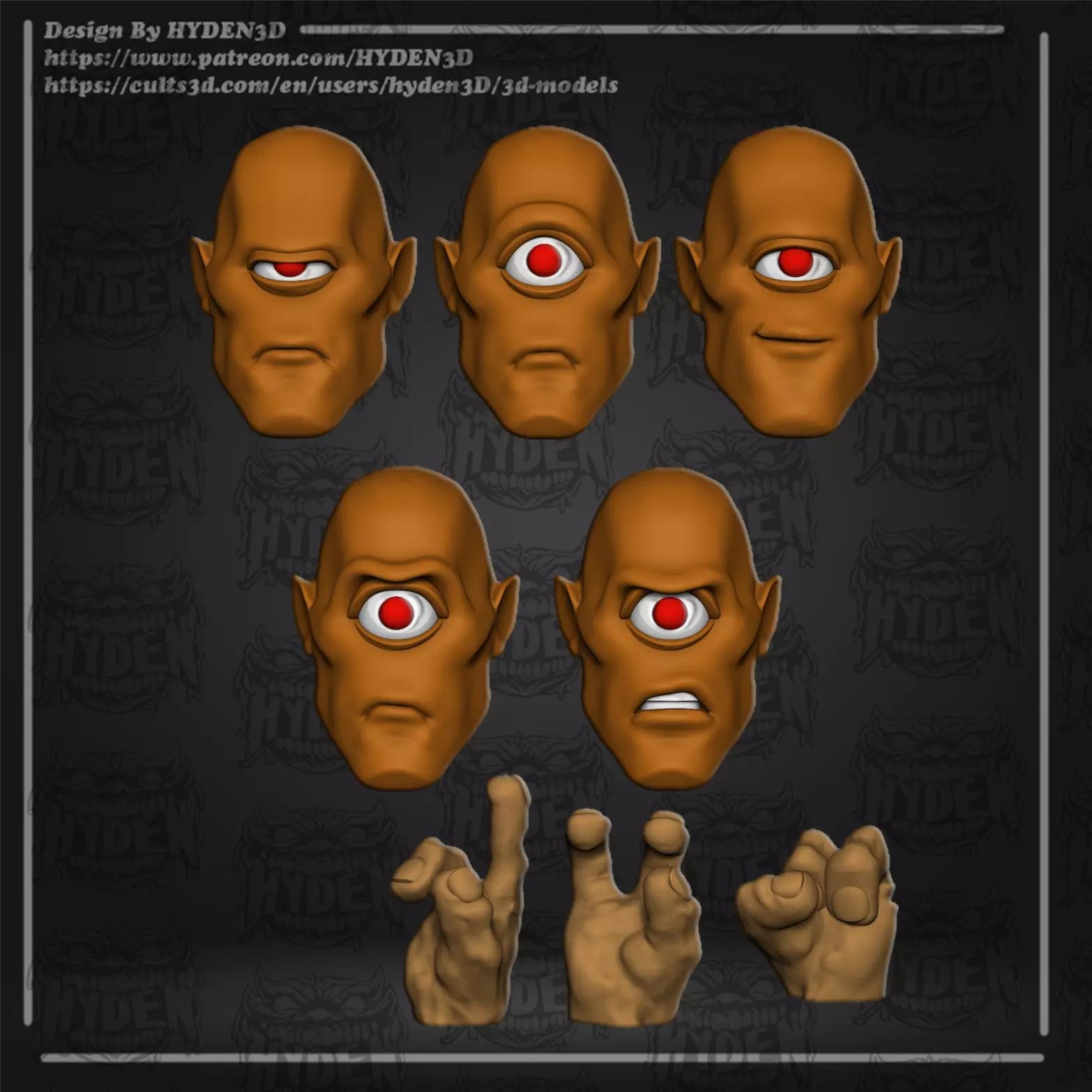 allen the ailen 3D print model_0