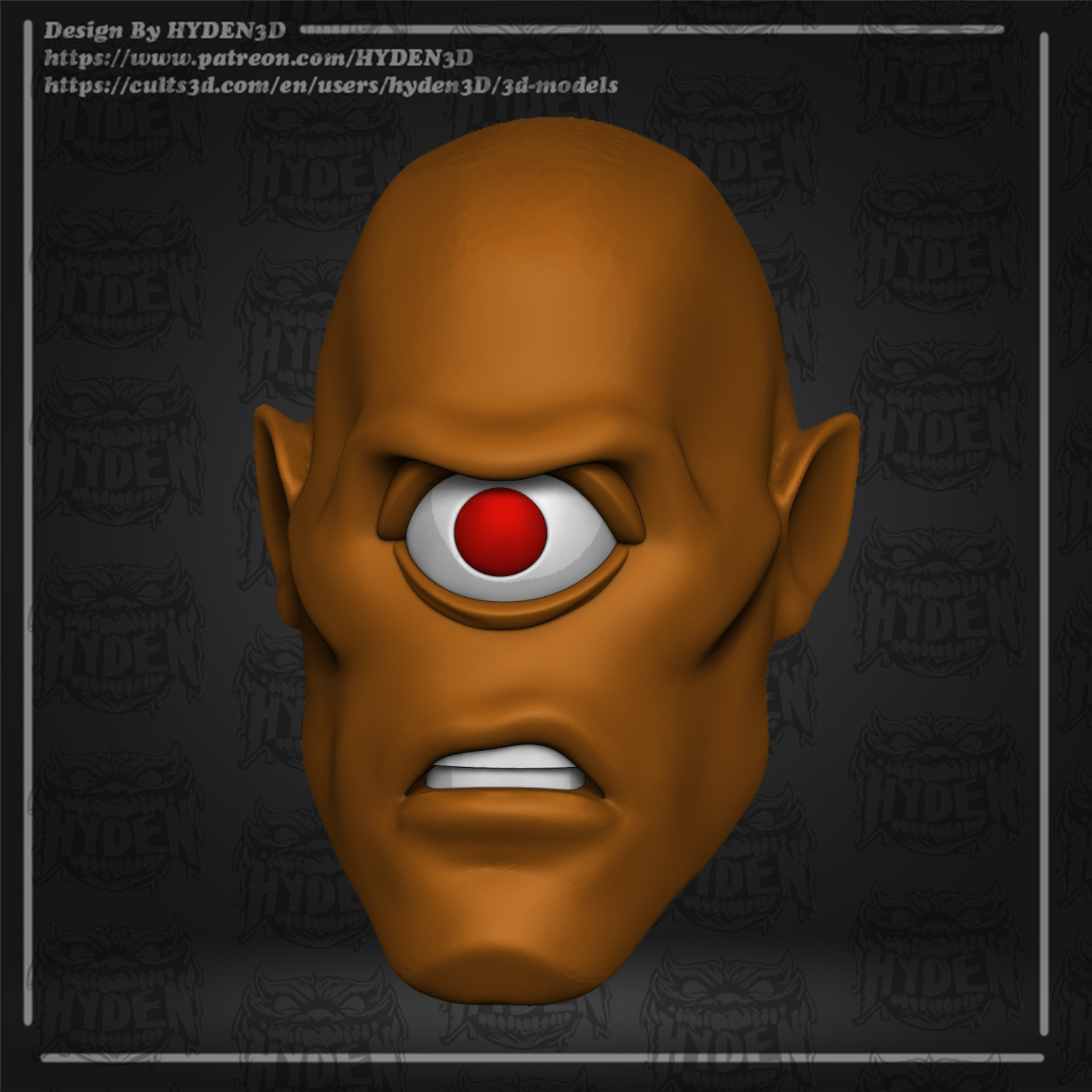 allen the ailen 3D print model_5