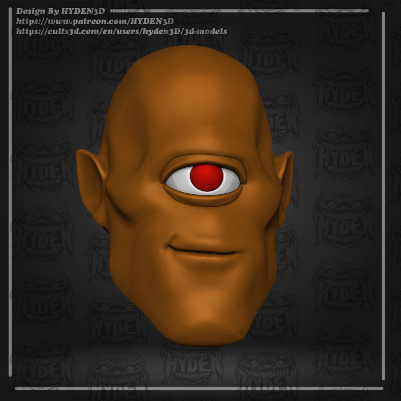 allen the ailen 3D print model_4