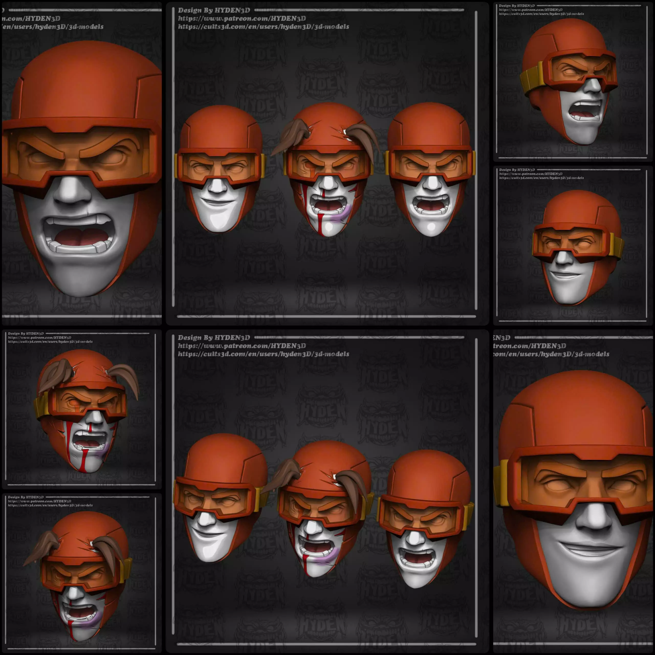 rexplode invincible 3D print model_0